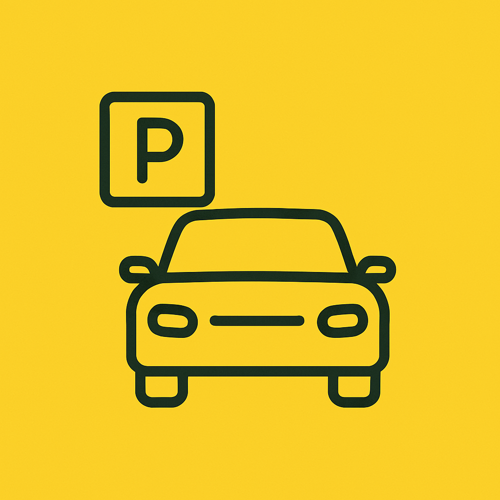 car parking at tiny place
